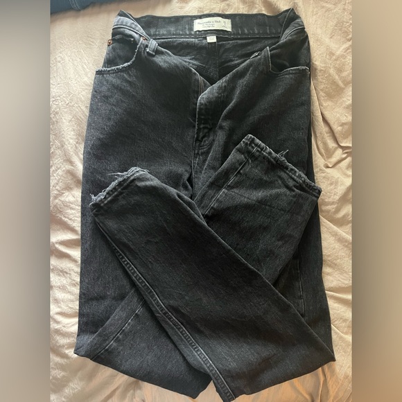 Abercrombie & Fitch Curve Love 90’s straight ultra high rise jeans - Picture 3 of 3